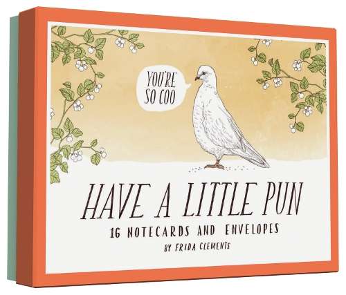 Have a Little Pun Notecards - Frida Clements