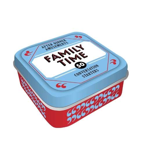 After Dinner Amusements: Family Time: 50 Conversation Starters - Chronicle Books