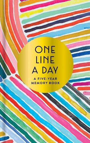 Rainbow One Line a Day: A Five-Year Memory Book - Kindah Khalidy