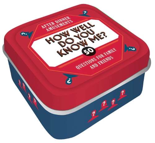 After Dinner Amusements: How Well Do You Know Me? - Chronicle Books