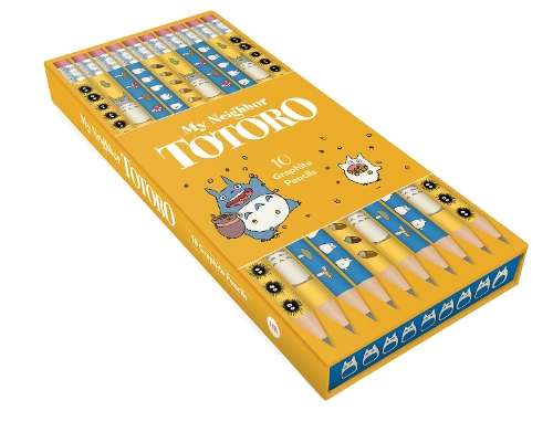 My Neighbor Totoro 10 Graphite Pencils - Studio Ghibli