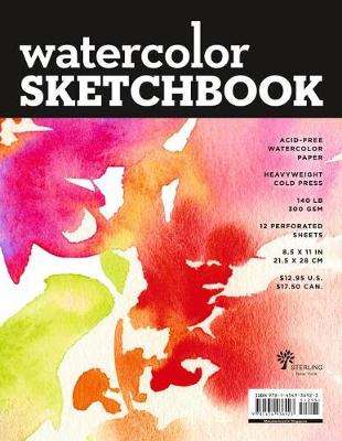 WATERCOLOR SKETCHBOOK LARGE BLACK FLIPRO - STERLING