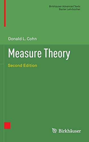 Measure Theory - Donald L. Cohn