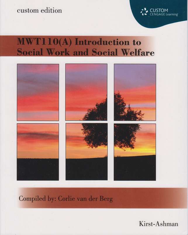 CUSTOM INTRO SOC WORK & SOC WELFARE 2H SECONDHAND - KIRST-ASHMAN,KK