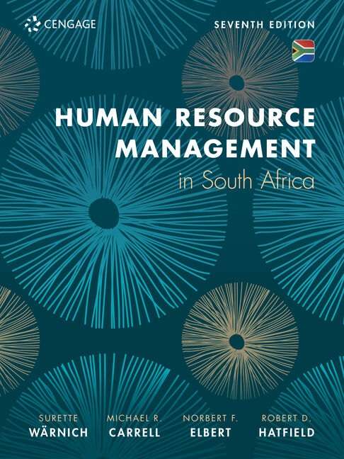 Human Resource Management in South Africa - S. WÃ¤rnich