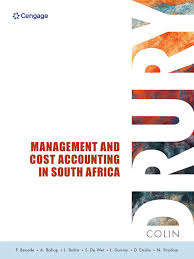 MANAGEMENT & COST ACCOUNTING IN SA FIRST E - DRURY-TAYLES
