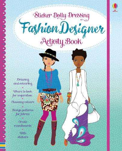 Sticker Dolly Dressing Fashion Designer Activity Book - Fiona Watt