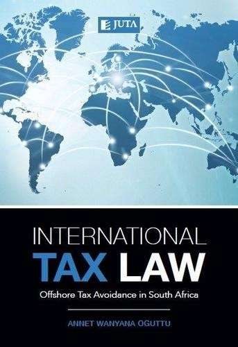 International tax law - A. Oguttu