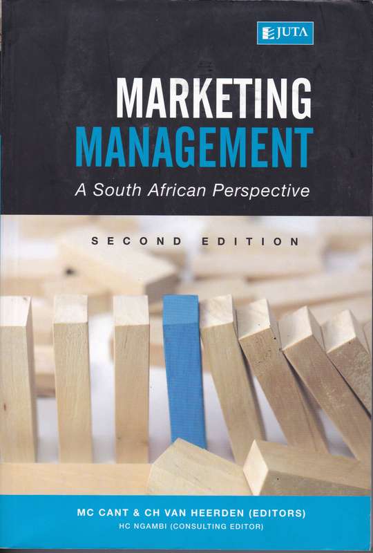 MARKETING MANAGEMENT A SA PERSPEC SECONDHAND - CANT