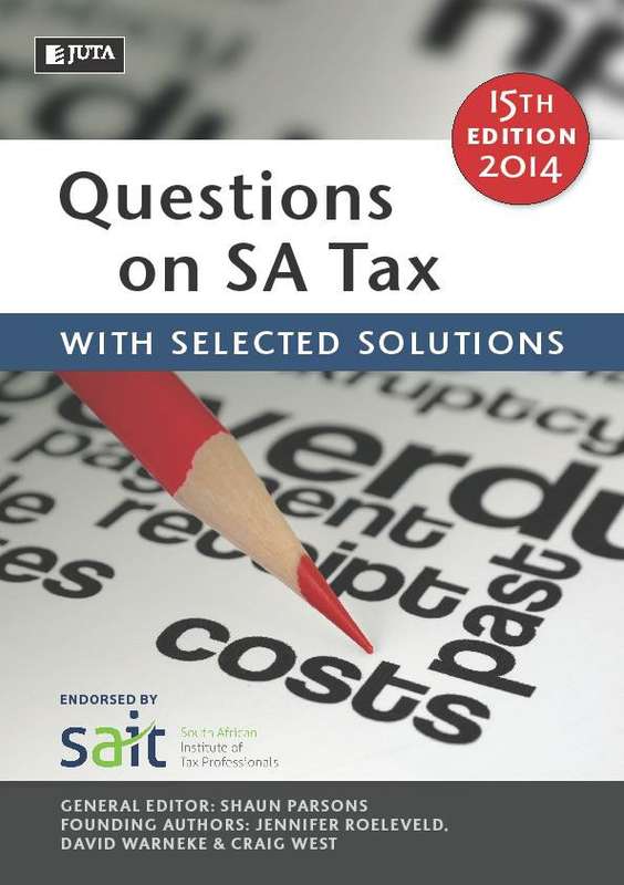 Questions on SA Tax 2014 - Jennifer Roeleveld