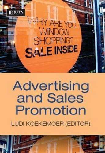 Advertising and sales promotion - KOEKEMOER,L