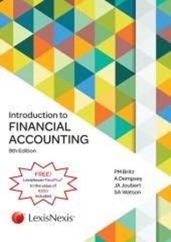 Questions exercises and problems in financial accounting - D.L. Kolitz