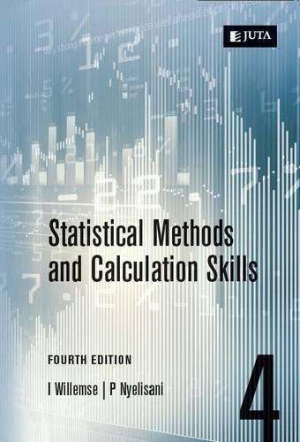Statistical methods and calculation skills - Isabel Willemse