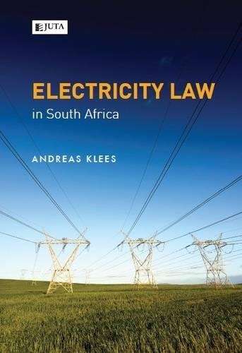 Electricity law in South Africa - A. Klees
