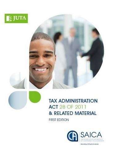 SAICA Tax administration Act 28 of 2011 & related material: Set of 2 - JUTASPOCKETSTATES