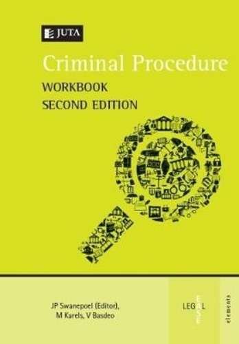 Criminal procedure workbook - M. Karels