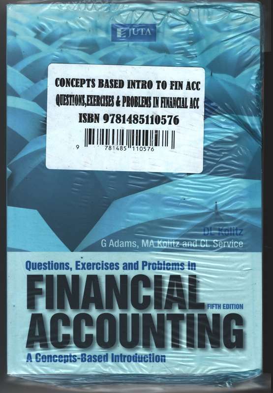 CONCEPTS BASED INTRO TO FINANCIAL BUNDLE - KOLITZ,D