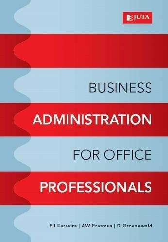 Business administration for office professionals - FERREIRA,E