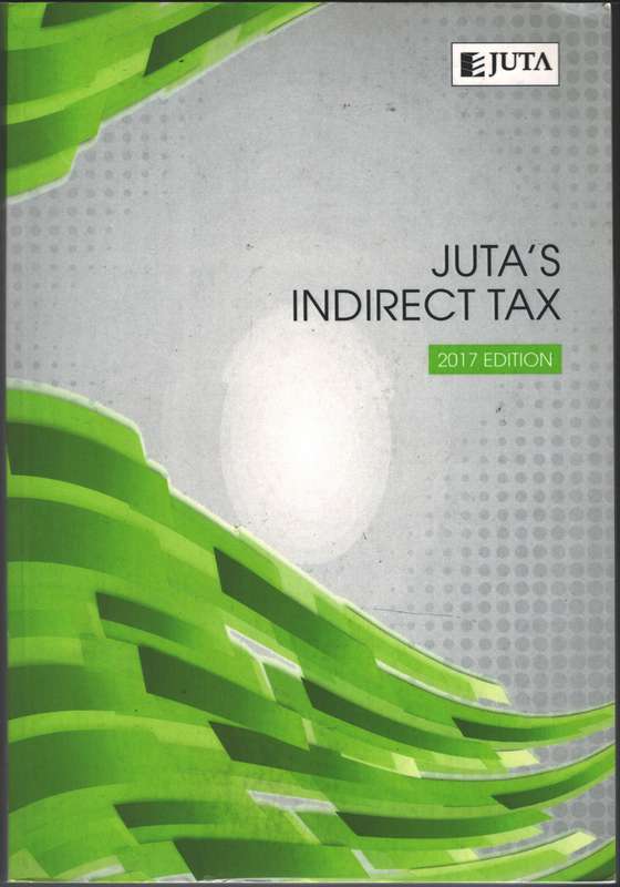 Jutaâs indirect tax - JUTALAWEDITORS