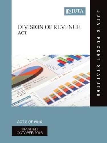 Division of Revenue Act 3 of 2016 - Juta's Statutes Editors