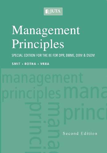 Management Principles 2e IIE Special edition - Smit & Cronje
