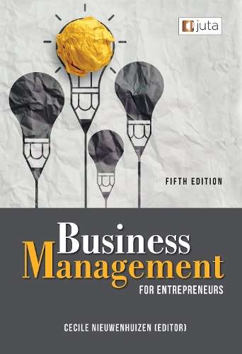 BUSINESS MANAGEMENT FOR ENTREPRENEURS SECONDHAND - NIUWENHUIZEN