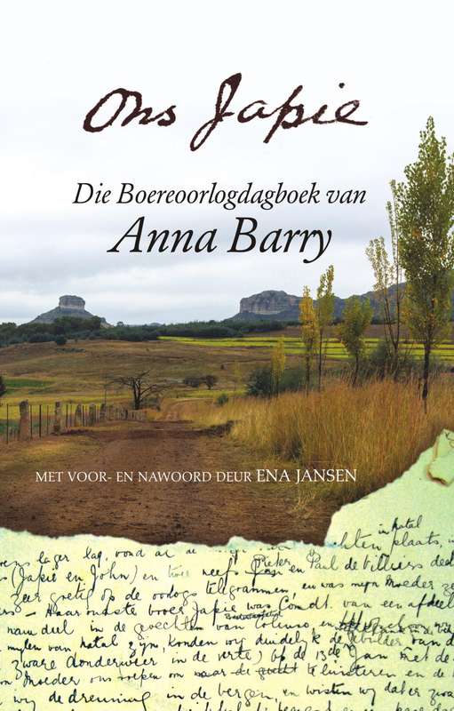 ONS JAPIE BOEREOORLOGDAGBOEK ANNA BARRY SECONDHAND - BARRY,A