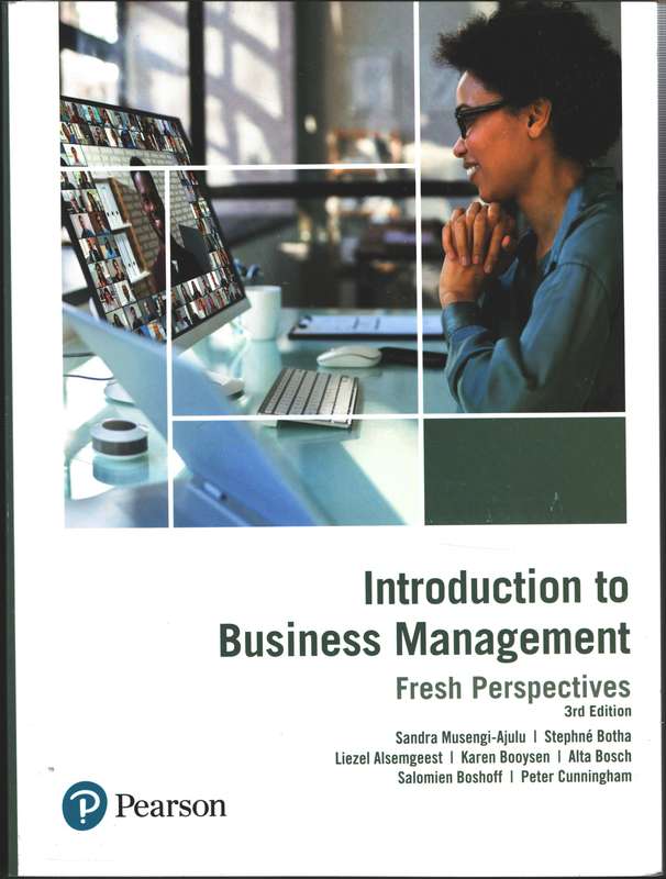 INTRO TO BUSINESS MANAG FRESH PERSPEC 3E - MUSENGI-AJULU,S