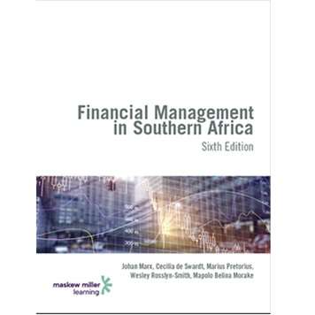 FINANCIAL MANAGEMENT IN SA WITH MATLAB - MARX,J