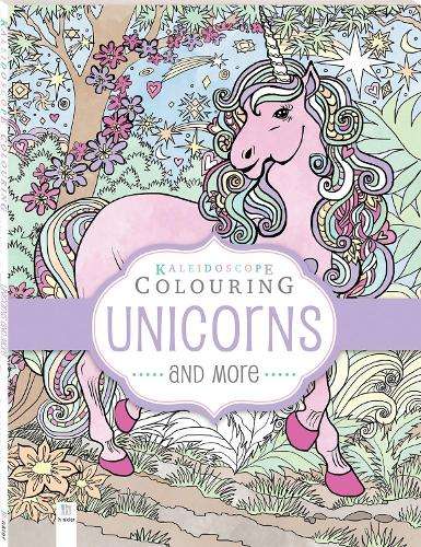 Kaleidoscope Pastel Colouring Book: Unicorns and More - HINKLER