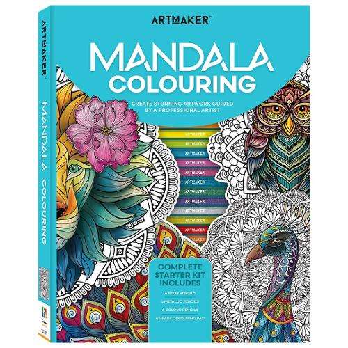 Art Maker Mandala Colouring - Hinkler Pty Ltd