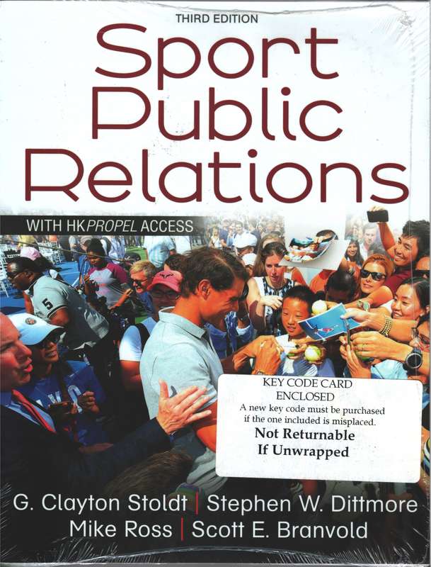 SPORT PUBLIC RELATIONS 3RD ED - STOLDT