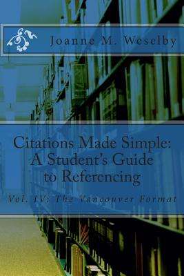 Citations Made Simple - Joanne M Weselby