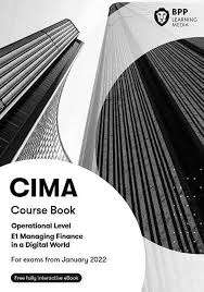 CIMA E1 MANAGING FINANCE COURSE BOOK - X