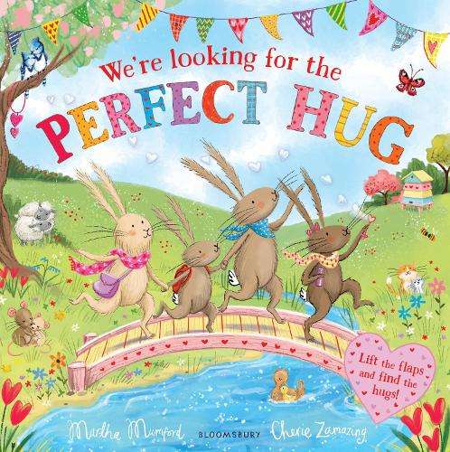 We're Looking for the Perfect Hug: A Lift-the-Flap Adventure - Martha Mumford