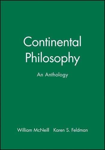 Continental Philosophy - MCNEILL