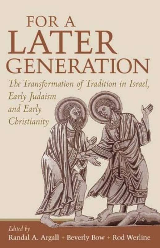 For a Later Generation - ARGALL,R