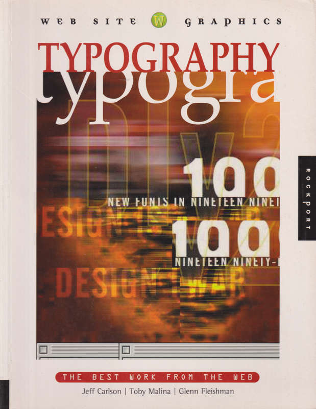 Web site Graphics: Typography SECONDHAND - Jeff Carlson