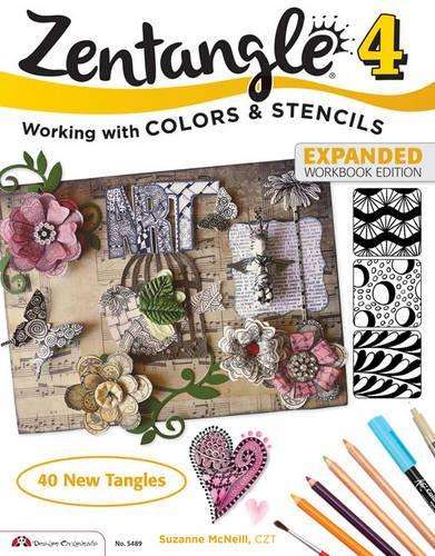 ZENTANGLE FOUR WB - CZT Suzanne McNeill