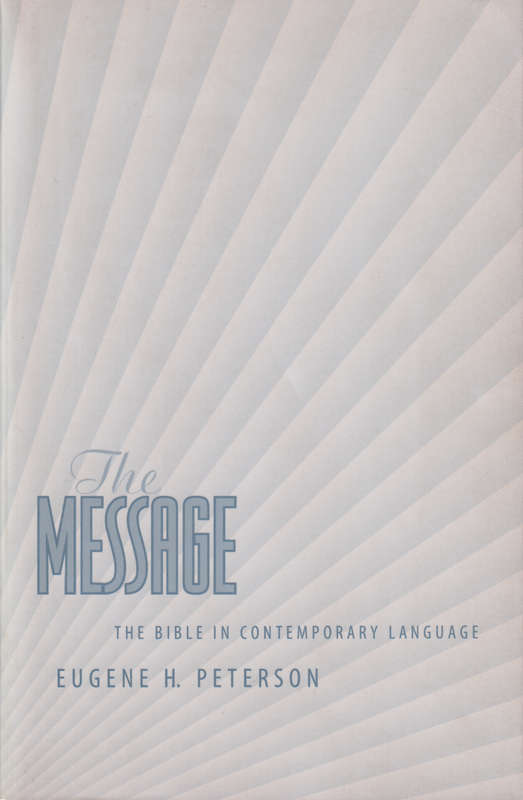 MESSAGE BIBLE IN CONTERMPORARY LANGUAGE SECONDHAND - PETERSON,E