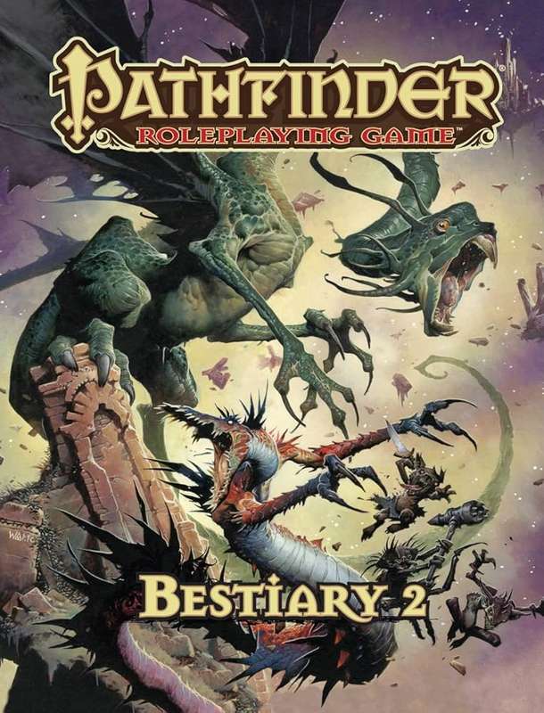 PATHFINDER BESTIARY TWO UNLEASH THE HORDES - Paizo Staff