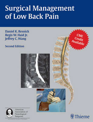 Surgical Management of Low Back Pain - Daniel K. Resnick