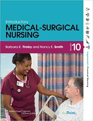 INTRO MEDICAL SURGICAL NURSING SECONDHAND - TIMBY,B