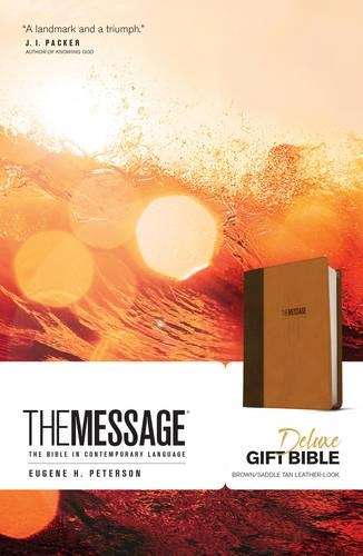 The Message Deluxe Gift Bible - Eugene H Peterson