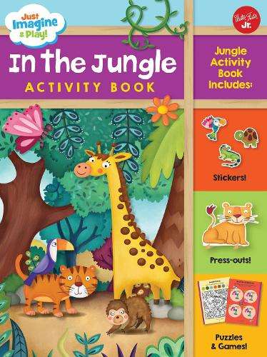 Just Imagine & Play! In the Jungle Activity Book - WALTER