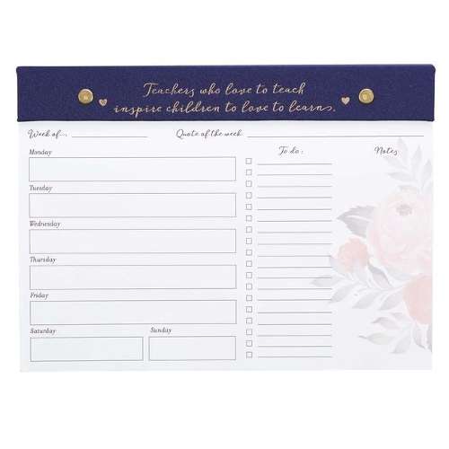Planner Best Teacher Ever - Christian Art Gifts