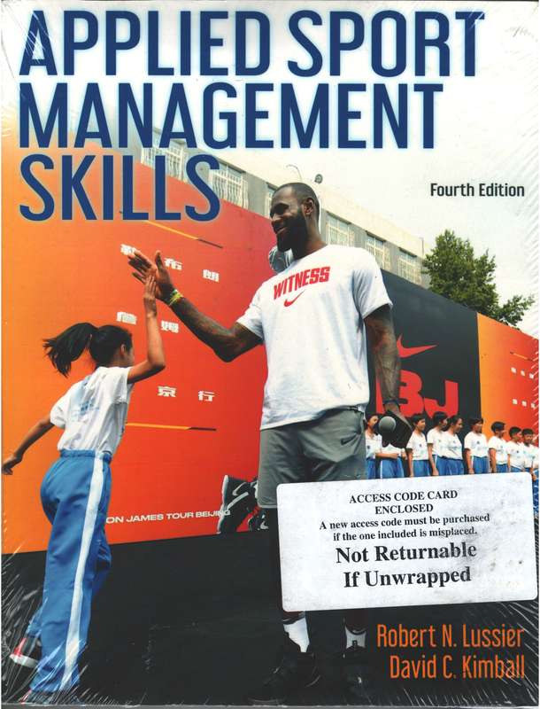 APPLIED SPORT MANAGEMENT SKILLS 4ED - LUSSIER