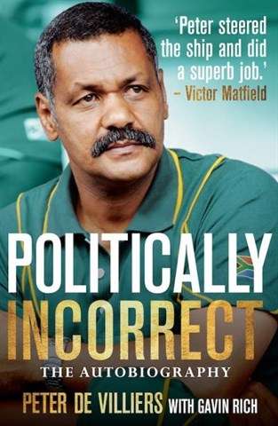 POLITICALLY INCORRECT PIETER DE SECONDHAND - DEVILLIERS,P