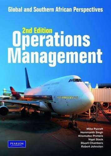 Operations management: Global and Southern African perspectives - M. Pycraft