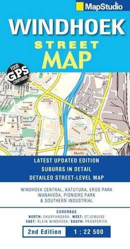 Street map Windhoek - MAPSTUDIO